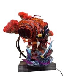 One Piece Handmade Fire Road Flying GK Three Levels of Fire Road Flying Handmade Statue Ornament Gift for Boyfriend's Birthday