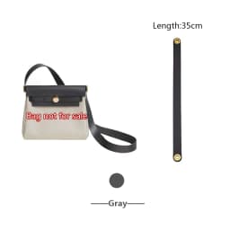 Cowhide Bag Handle For Herbag Mini Shoulder Strap Leather Bag Belt Short Bag Strap Handbag Durable Bag Replacement Accessories