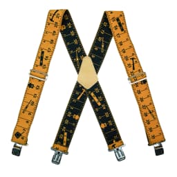 Suspenders Man For Pants 2" Wide Adjustable and Elastic Braces X Shape With Strong Clips - Heavy Duty Elastic Braces For Men