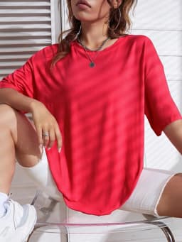 Cotton Solid Color Summer Plus Size T Shirt Women Street Hip Hop T-shirts Loose Casual Short Sleeve Comfortable Fashion Tee Tops