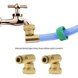 Hose Reel Swivel Elbow Quick Connector For Hoselock Plug 3/4in BSP Female Outdoor Garden hose faucet adapter