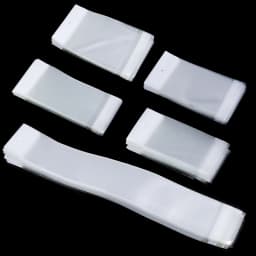 50-100pcs/lot Transparent Self Adhesive Packaging Bag Plastic Hanging Opp Pouches Seal Gift Bags for Jewelry Display Supplies