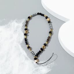 Fashion Acrylic Mobile Phone Chain Five-Pointed Star Pendant Beaded Telephone Lanyard Cellphone Hanging Rope For Women Jewelry