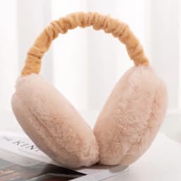 Soft Plush Ear Warmer Winter Warm for Women Men Fashion Solid Color Ear Flap Outdoor Cold Protection EarMuffs Ear Cover