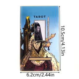 The Unveiled Tarot Cards English Version Fortune Telling Divination Tarot Deck Family Party Leisure Board Game Party Games