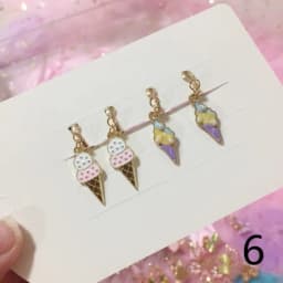 2 Pairs/Set 2 Pairs/Set New Arrivals Cute White Cats Butterfly Clip on Earrings for Kids Girls Earrings Jewelry No Pierced Child