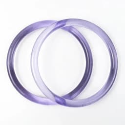 2/4Pcs Deepeel 10cm Acrylic Circular Handle for Bag Transparent Plastic Handbag Decorative Handles Resin Ring DIY Luggage Parts