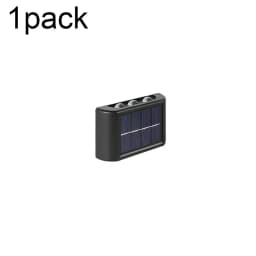 1/2/4/8Pack Solar Powered Wall Lights Outdoor Waterproof LED Solar Light Up and Down Luminous Lighting for Garden Fence Decor