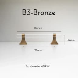 Smoky Gray Acrylic+Brass for Furniture Handles and Knobs Kitchen Doors Cabinet Drawer T Bar Funiture Wardrobe Appliance Handle