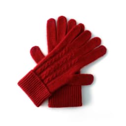 Winter High-Quality 100% Real Cashmere Touch Screen Gloves Women Soft Warm Stretch Knit Mittens Full Finger Guantes Female