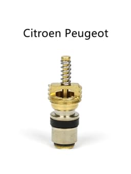 Free Shipping, (100 Pieces) Air Conditioning Charge Cold Medium Interface Valve Core for Peugeot