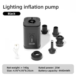 Mini Electric Air Pump, Compact Vacuum Pump for Compression Storage Bags, Pump Handheld for Travel Suitcase Clothes Space Saving