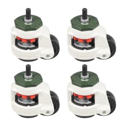 4PCS Caster Castor Wheels Industrial Heavy Duty Leveling Adjustable Wheels Nylon Wheel GD-60S/80S