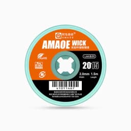 High Quality AMAOE LAN tin absorbing Desoldering Wick with Braided Copper Wire 1515 2015 2515 3015 3515 Phone Repair tools