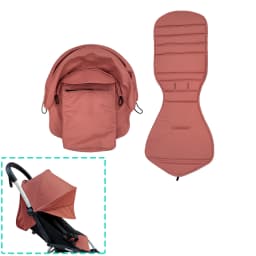 MomTan Stroller Replacement Colth Set For YOYO ,YOYO+ ,YOYO2 Strollers , Waterproof Double Lay 1:1 Original Fabric