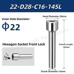 Saw Milling Cutter Slitting Saw Arbor Blade Holder CNC Slotting Machining Metal Cutting Tool Front Rear Lock 5 6 8 10 13mm