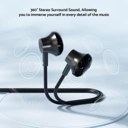 For Samsung Headphones HiFi Bass Stereo Volume Control With Mic USB Type C 3.5mm Wired Eadphone For Galaxy S25 S24 S23 S22 Ultra