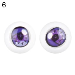 1pair 11mm Plastic Doll Safety Eyes For 1/6 BJD Dolls For ob11 Dolls Animals Toy Puppet Making Dinosaur Eyeballs DIY Accessories
