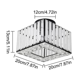 Led Pendant Light Modern Crystal Chandelier Kitchen Island Ceiling Lamp Dining Table Lustre Aisle Home Decor Corridor Fixture