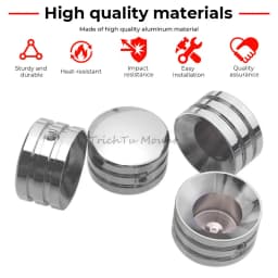 Spark Plug Cover For Harley Twin Cam Big Twin 1340 Evo Sportster 1985-later Motorcycle Accessories 4Pcs Engine Head Bolt Nut Cap