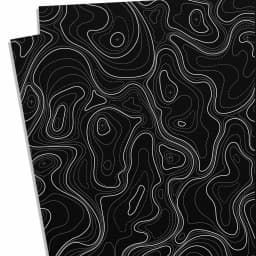 1pc Contour Line Pattern KYDEX Thermoplastic Sheet Board For Holster Knife Sheath Scabbard Plate Cover DIY Making Material
