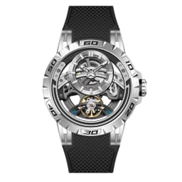 Luxury Clock Skeleton Titan Fashions Automatic Watches Mechanical Urban Dual Flywheel Hollow out Sport CHANCE CE8007 Wristwatch
