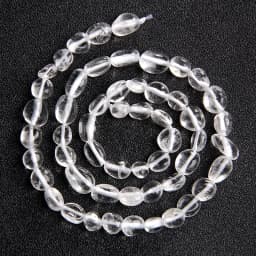 6-8MM Natural Stone Beads Amethysts Fluorite Citrine Irregular Shape Loose Bead For Women Jewelry Making Bracelet DIY Accessory