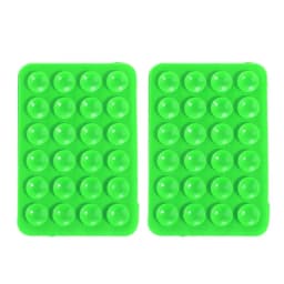 2Pcs Double Side Silicone Suction Pad For Mobile Phone Fixture Suction Cup Backed Adhesive Sucker Fixed Pad