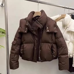 New Ladies Down Cotton Jacket 2025 Winter Loose Temperament Female Coat Elegant Leisure Women's Cotton Padded Outerwear