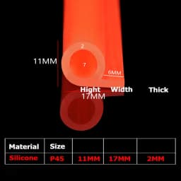 1/5Meter 9 Shape Auto Rubber Seals Car Door high temperature Oven Steam Doors Window Silicone P-Type Weather Strip
