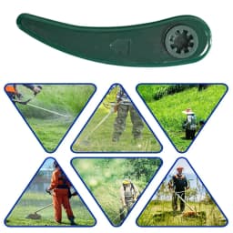 100Pcs Plastic Grass Trimmer Blades Replacement Blade For Bosch ART 26-18Li ART 23-18 Li Lawn Mower Gardening Accessories