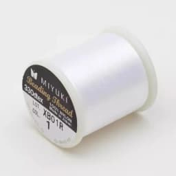 Miyuki Thread 100% Nylon Beading Thread 330 DTEX 0.225mm Wire Elastic Cord Beading Thread for Bracelets DIY