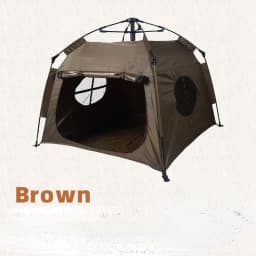 Pet Tent, Outdoor Home, Fully Automatic Folding Cat and Dog Shelter, Rain and Sun Protection, Portable Car Camping Tent