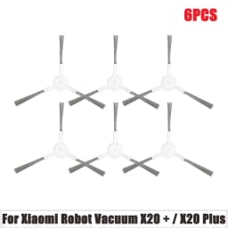 For Xiaomi Robot Vacuum X20 Plus Parts Main Side Brush Hepa Filter Mop Cloth Dust Bag Replacement Accessories