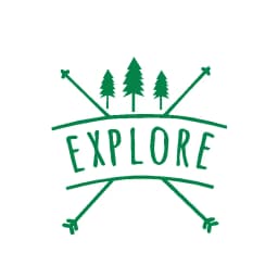 Explore In The Forest Cars Decals Tree Silhouette Vinyl Car Stickers For Computer Laptop Or Car Decoration