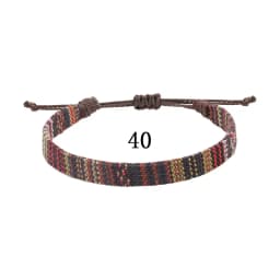 Woven Ethnic Nepal Bracelet Boho Women Men Fabric Thread Rope Hand Wrist Strap Weave Braid Wristband Luck Friendship Knot Bangle