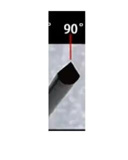 Pneumatic Graver Accessories gold silver Angle Cutter Engraving Knives, Spatula Triangle Metal Blades for Jewelry Making DIY