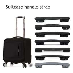 1PC Suitcase Luggage Plastic Spare Strap Flexible Handle Grip Replacement for Travel Replacement Black Luggage Bag Accessories