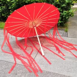 82cm Red Flower Ancient Oil Paper Umbrella Rainproof Chinese Wedding Cheongsam Paraguas Guarda Chuva Şemsiye Japan Sombrilla