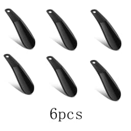 New 16CM Portable Mini Professional Shoe Horn Durable Plastic Spoon Shaped Children Shoe Changing Assistant Flexible Shoe Lifter