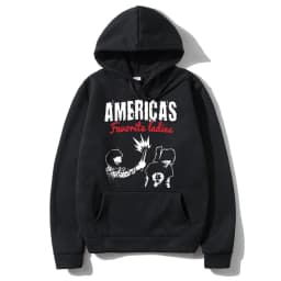 America's Favorite Ladies Jake Webber and Johnnie Guilbert Graphic Hoodie Men Fashion Casual Sweatshirt Male Oversized Hoodies