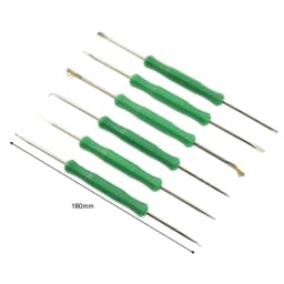 6pcs PCB Desoldering Aid Tool Kit Soldering Assist Tool PCB Cleaning Repair Tool Circuit Board Welding Auxiliary Tool