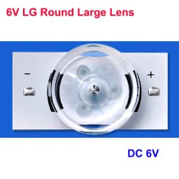 10-100PCS 100% NEW high quality 6V 3V SMD LB 6V Lamp Beads with Optical Lens Fliter for 32-65 inch LED TV Repair CL-40-D307-V3