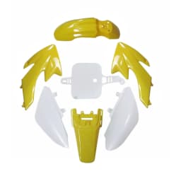 Motorcycle Plastics Full Fairing Body Cover Kit Seat for Honda CRF50 Pit Dirt Bike Thumpstar 110cc 125
