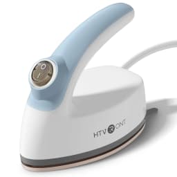 HTVRONT 2nd Gen Portable MINI Heat Press Machine DIY Auto Easy Heating Transfer Iron On HTV for Clothes Bags Shoes Hat T-shirts