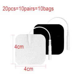 10/20pcs Tens Muscle Electrostimulator Patches EMS Body Massager Low Frequency Massage Pads Replacement Electrodes Pads