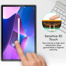 2pcs 9H Tempered Glass For Lenovo Tab M10 HD (3rd Gen) 2022 10.1'' TB328FU Clear Screen Protector Anti Scratch Protective Film