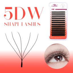 FADVAN W Shape 3D/4D/5D/6D Premade Fans Eyelash Extensions Automatic Flowering Natural Soft Professional Lashes