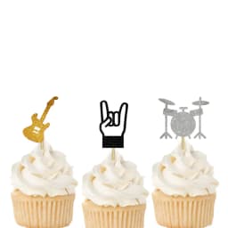 1950s Rock Party Decor Music Theme Baby's 1st Birthday Party Supplies