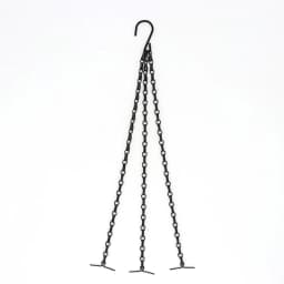 40cm Flower Pot Hanging Chain With 3 Hooks Potted Hydroponic Plant Planting Pot Home Garden Decoration